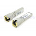 SFP-GE-T SFP RJ45 1.25G電模組 SFP RJ45 電模組 SFP-GE-T 1000BASE-T CAT5E 100M 1.25G GBIC光纖轉換用 GBIC